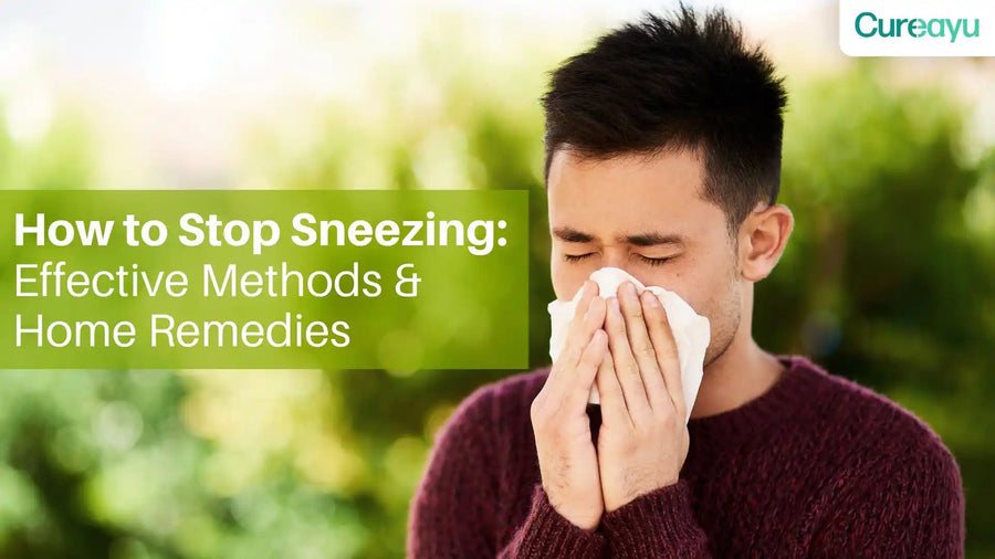 how to stop sneezing