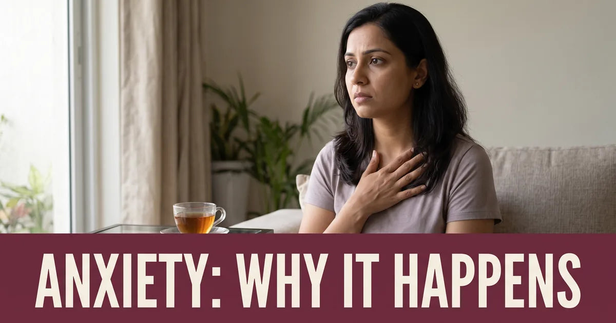 Anxiety (Ghabrahat): Symptoms, Causes & Ayurvedic Relief