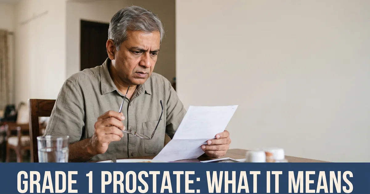 Grade 1 Prostatomegaly: What It Means and When to Worry