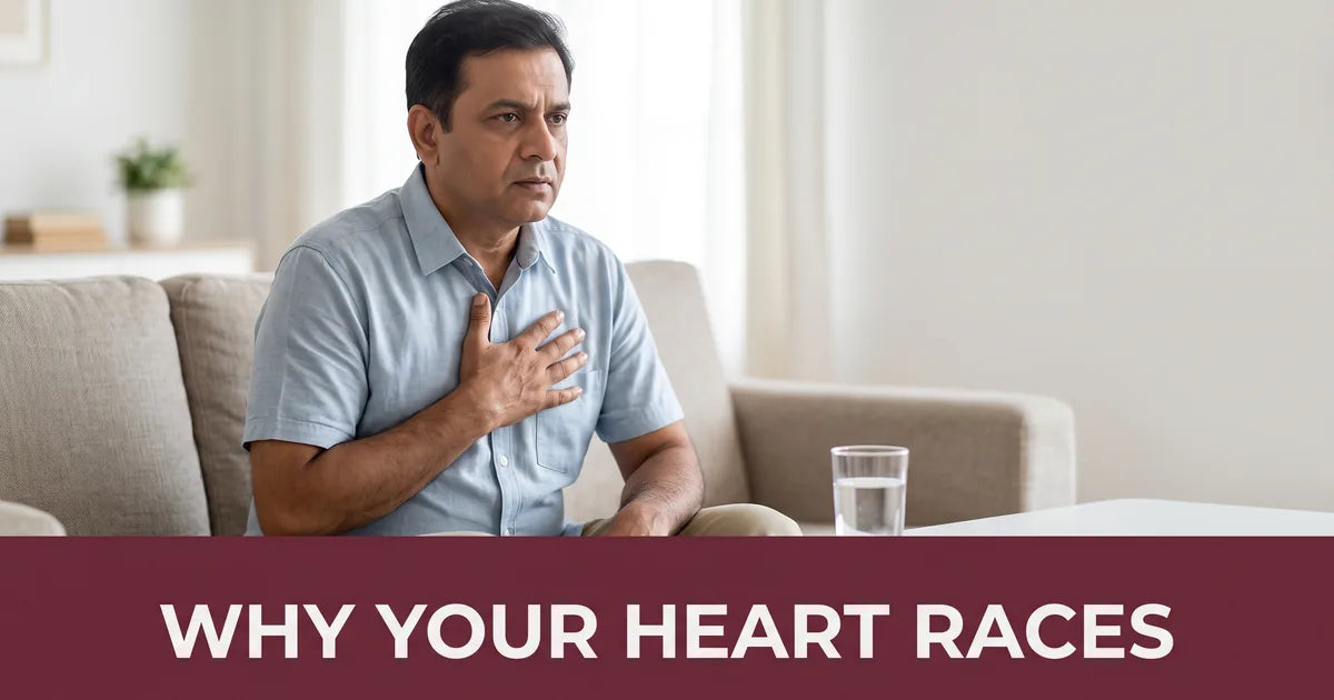 Heart Palpitations (Tez Dhadkan): Causes & When to Worry