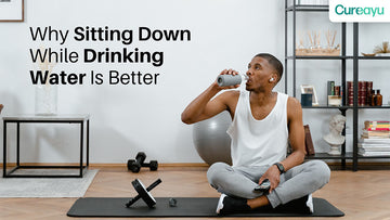 why we should not drink water while standing