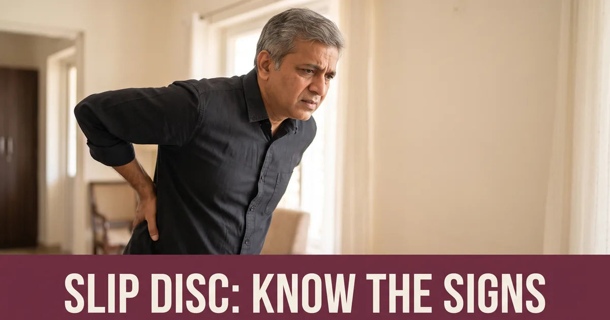 Slip Disc: Symptoms, Causes & Ayurvedic Relief