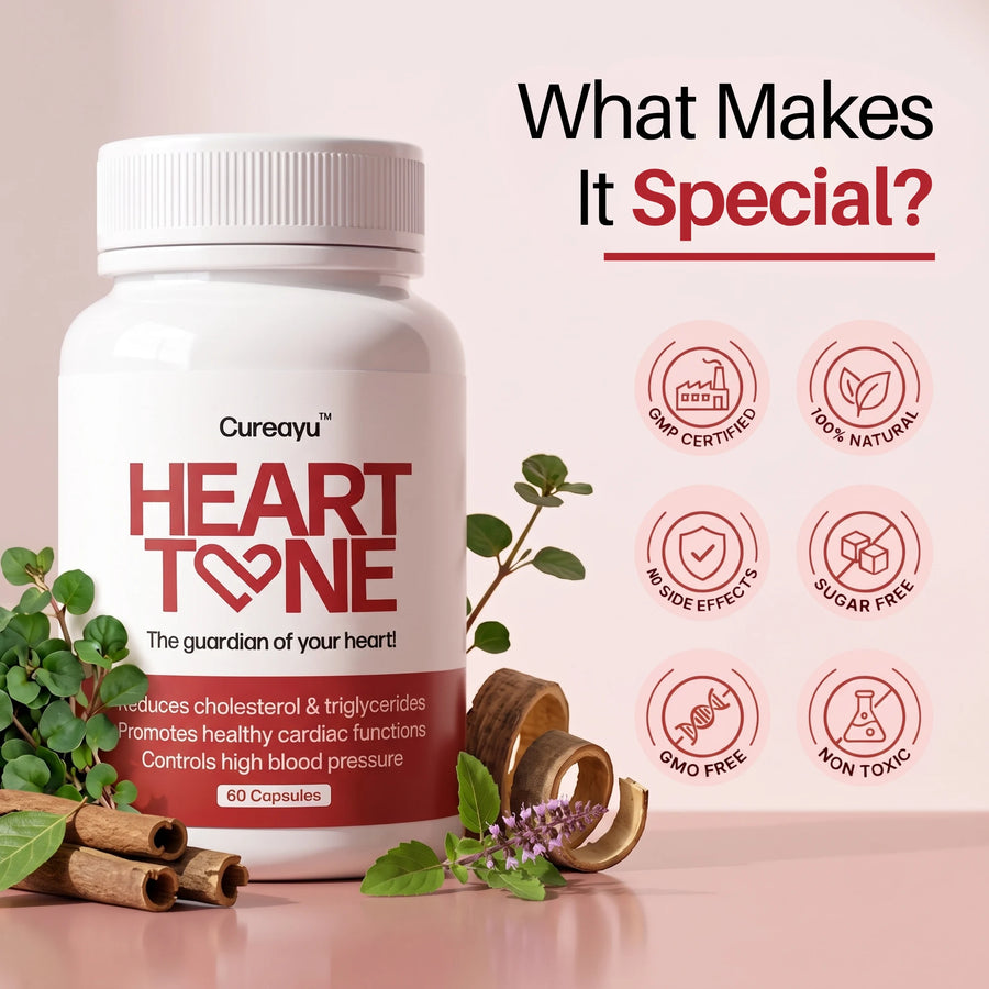 Cureayu Heart Tone™ Capsules