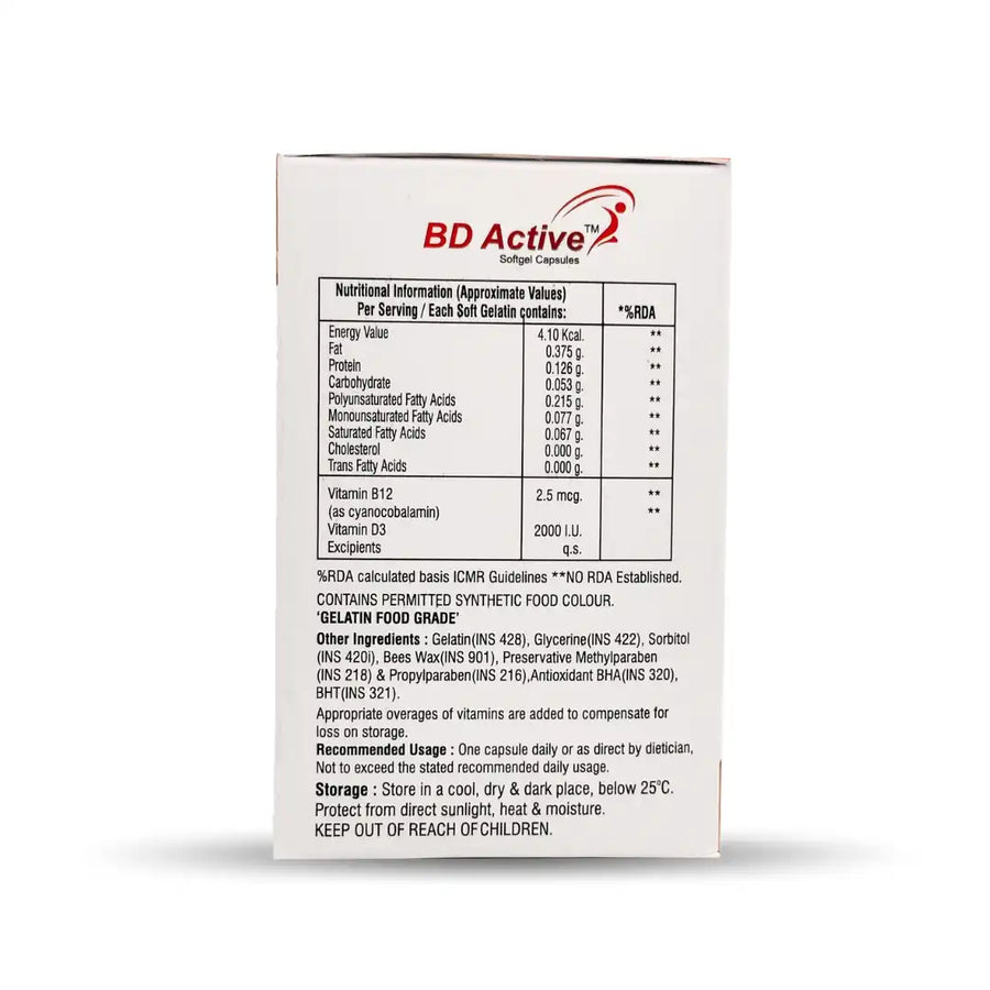 BD Active® Softgel Capsules