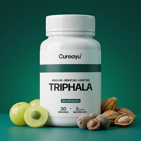 Triphala Capsules | For Healthy Digestion & Gentle Detox