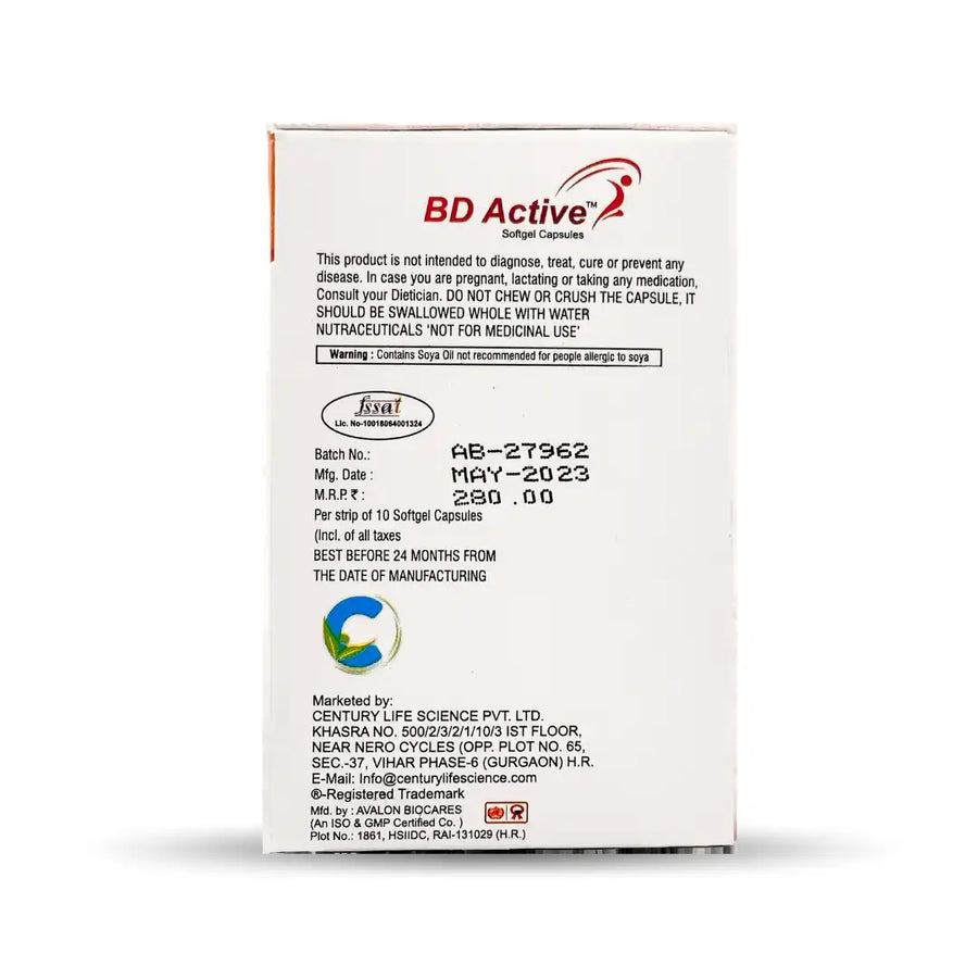 BD Active® Softgel Capsules