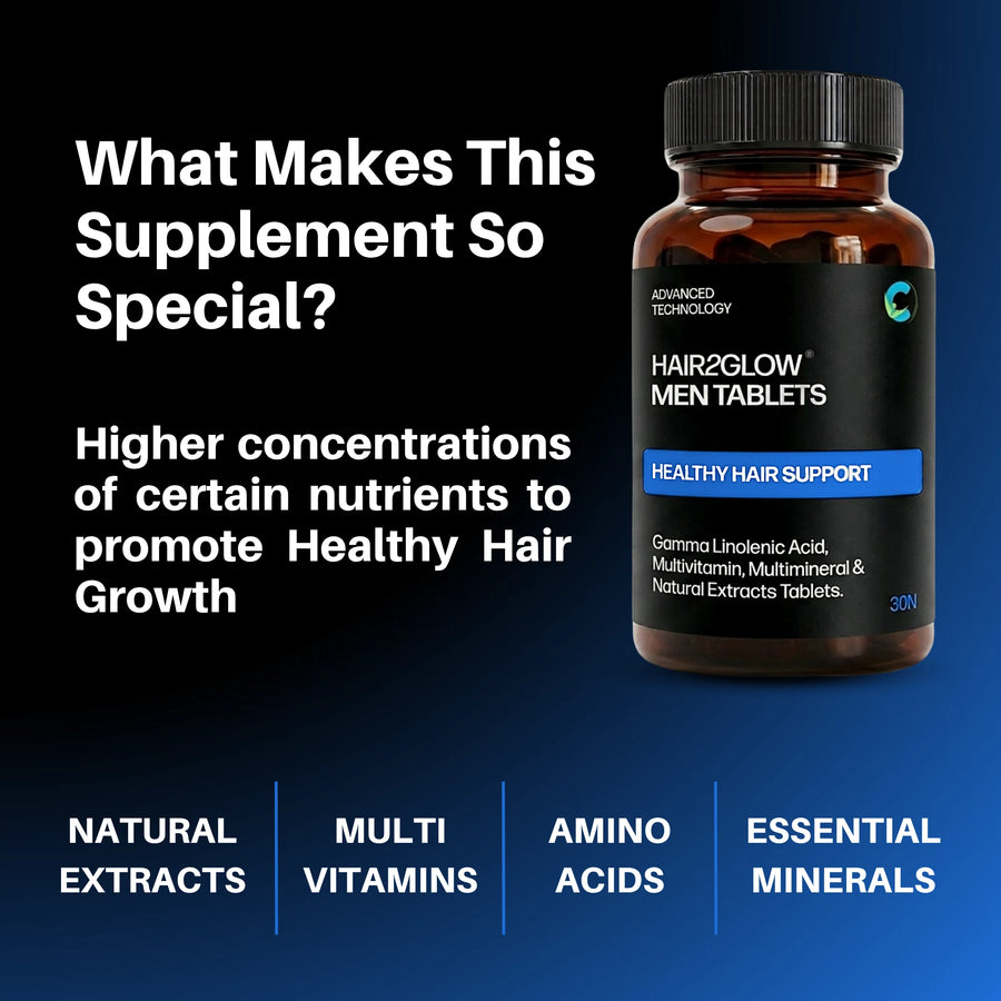 Hair2Glow® Men Hair Tablets