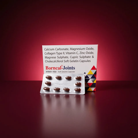 Borncal®-Joints Softgel Capsules | For Joint Support & Mobility