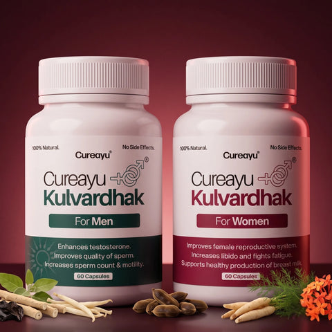 Cureayu Kulvardhak® Fertility Care Combo for Men & Women