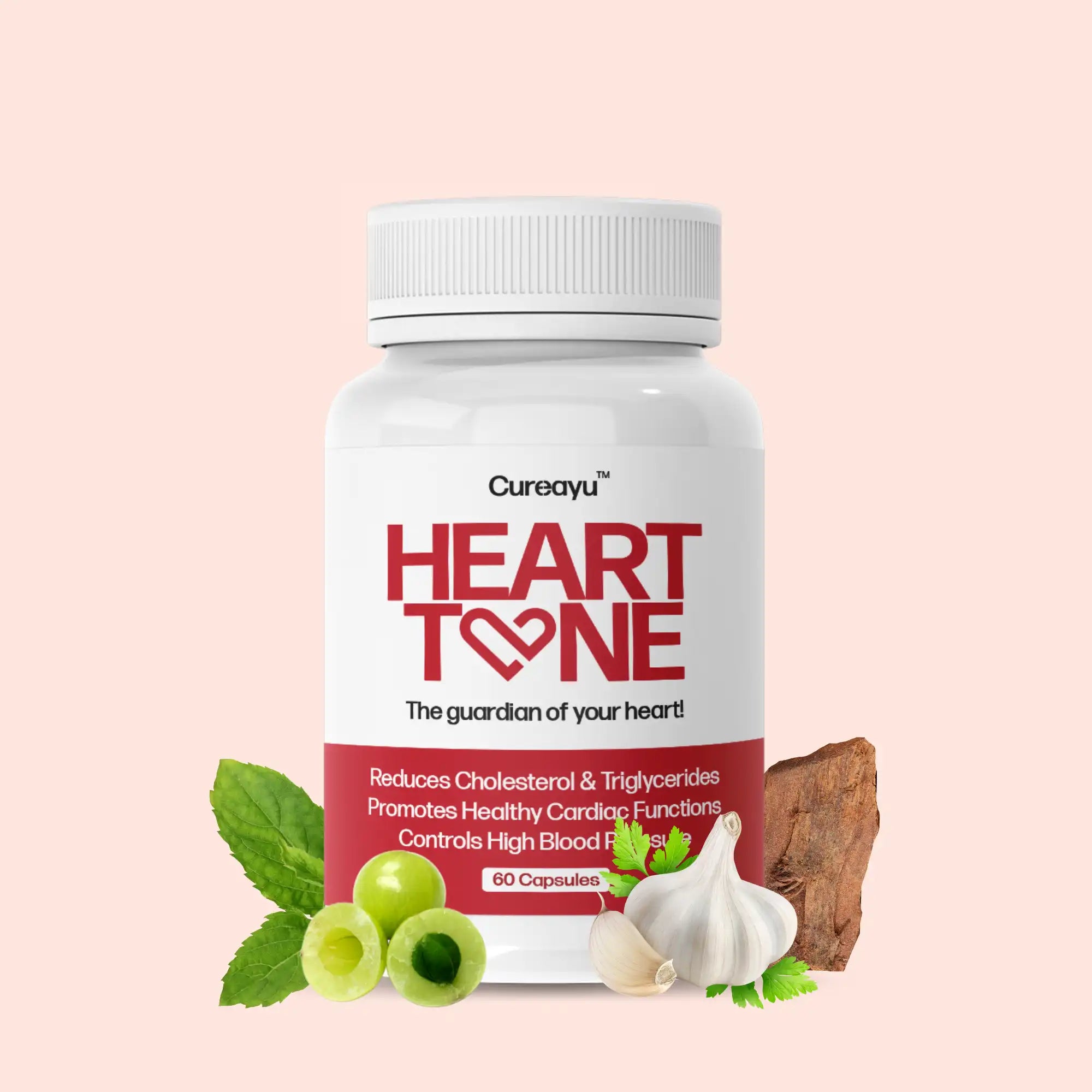 Cureayu Heart Tone Capsules: A Natural Solution for Heart Health