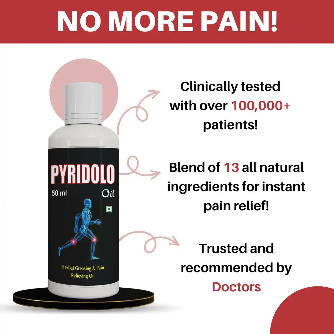 Why Pyridolo Oil is the Best Ayurvedic Oil for Knee Pain?