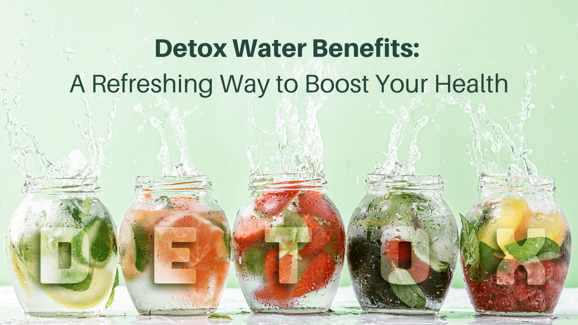 detox water benefits