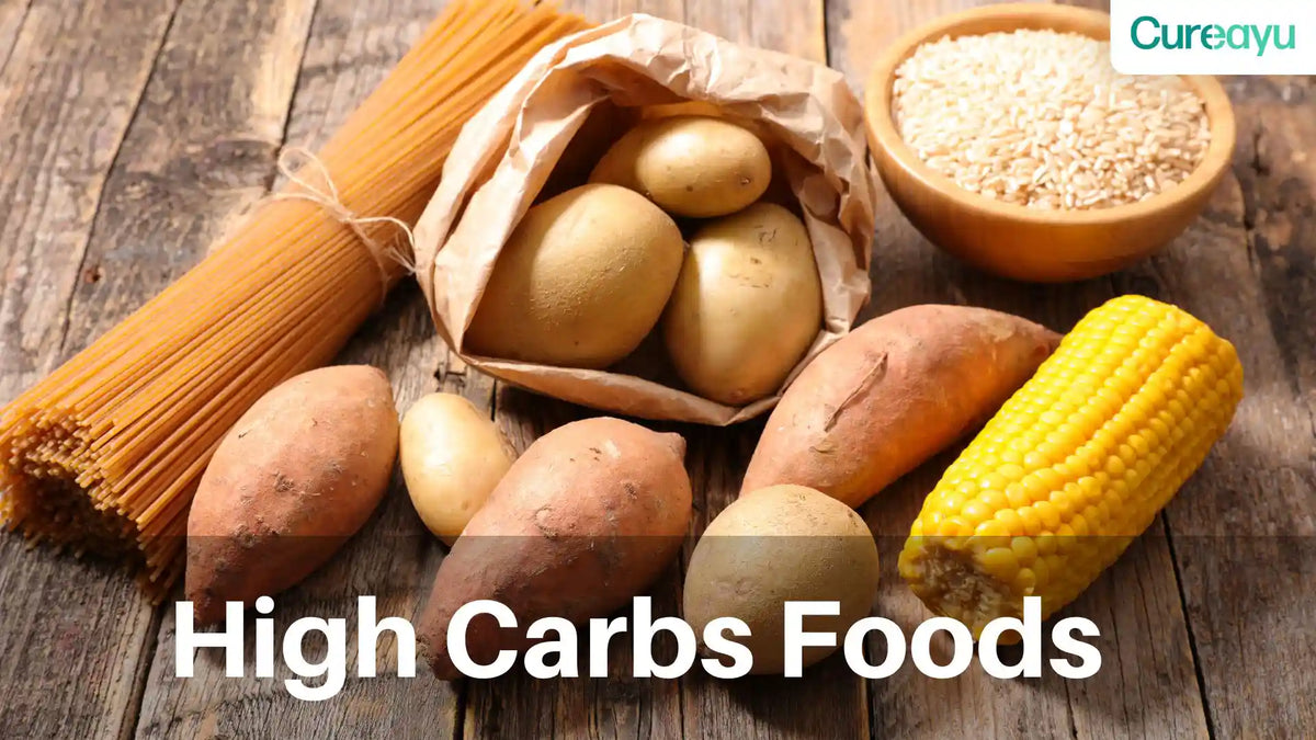 high carb foods