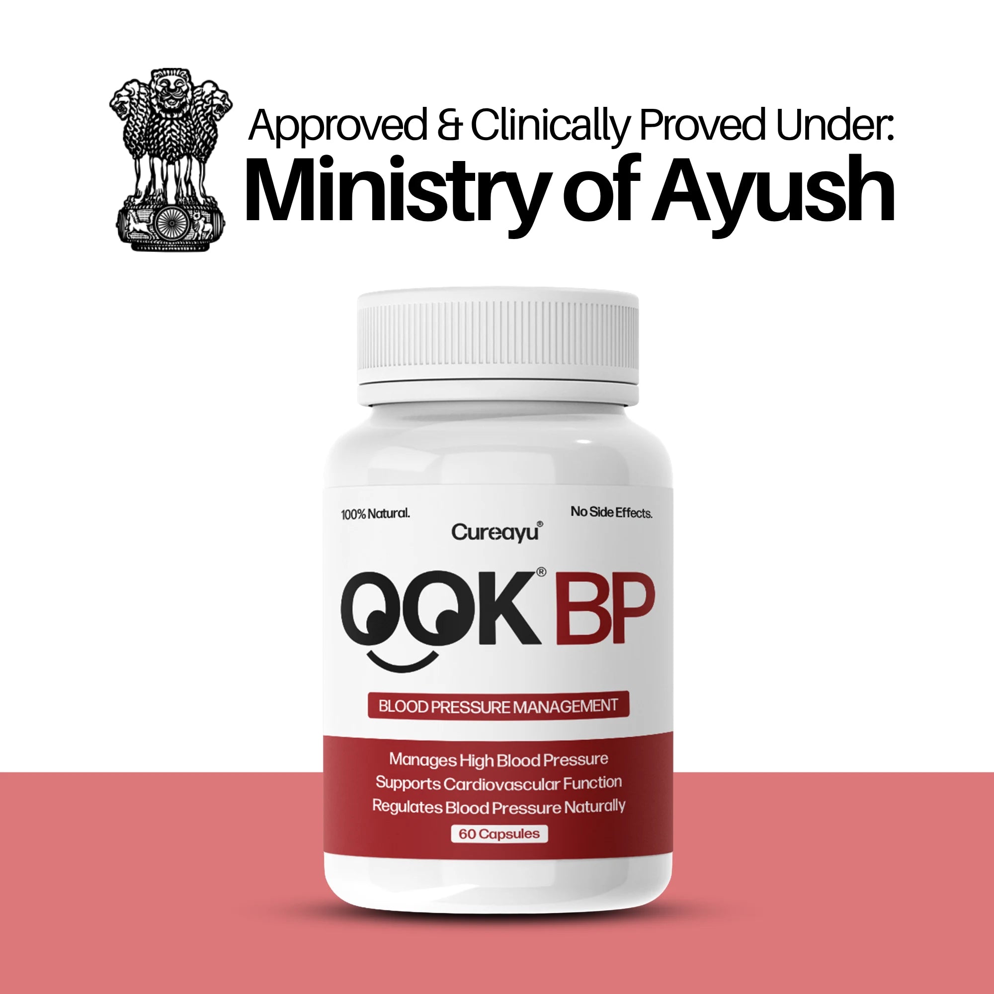 OOK® BP Capsules | Ayurvedic Support for Healthy Blood Circulation & Blood Pressure Levels