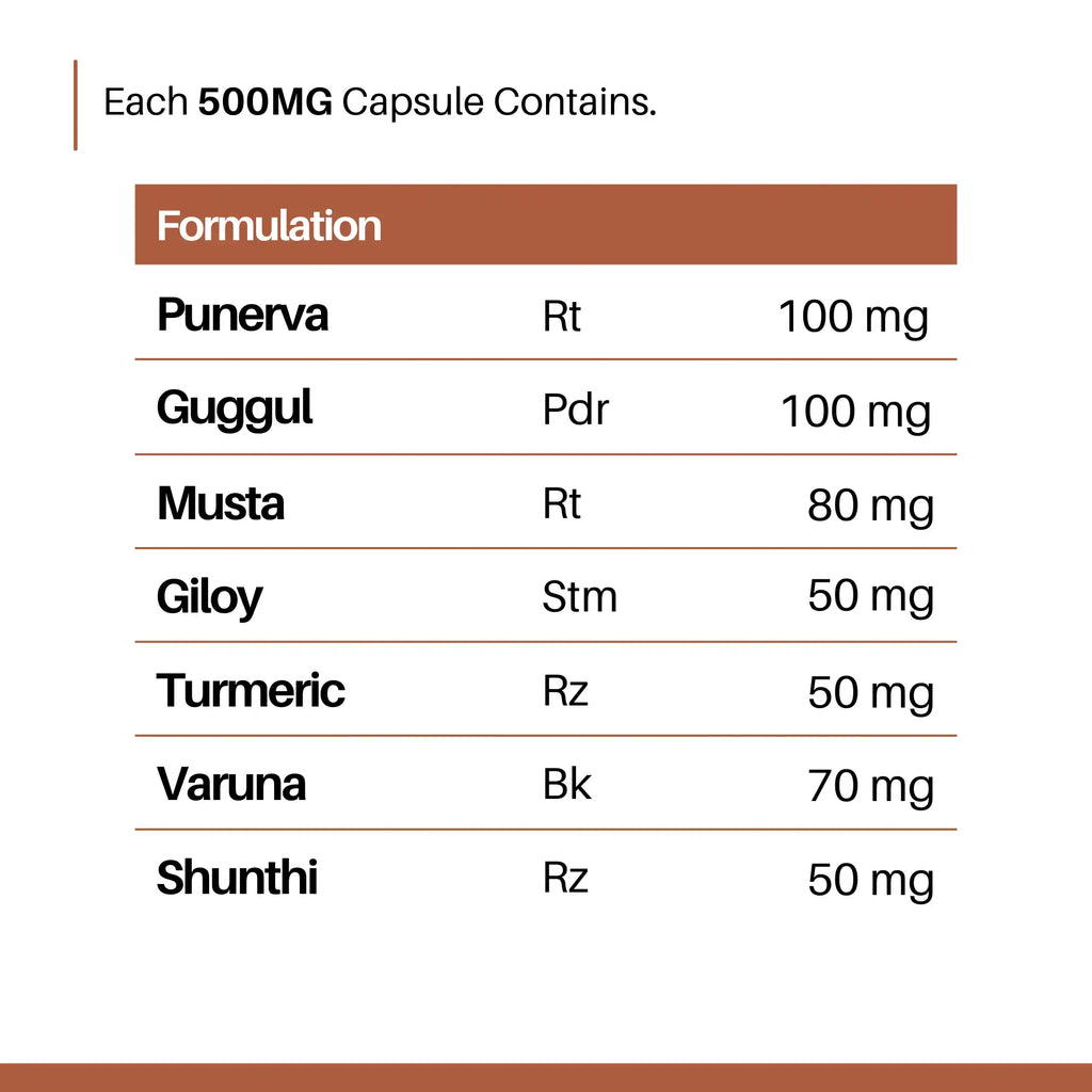 Uristal™ | Uric Acid Capsule | Maintain Uric Acid Level And Healthy Kidney Function