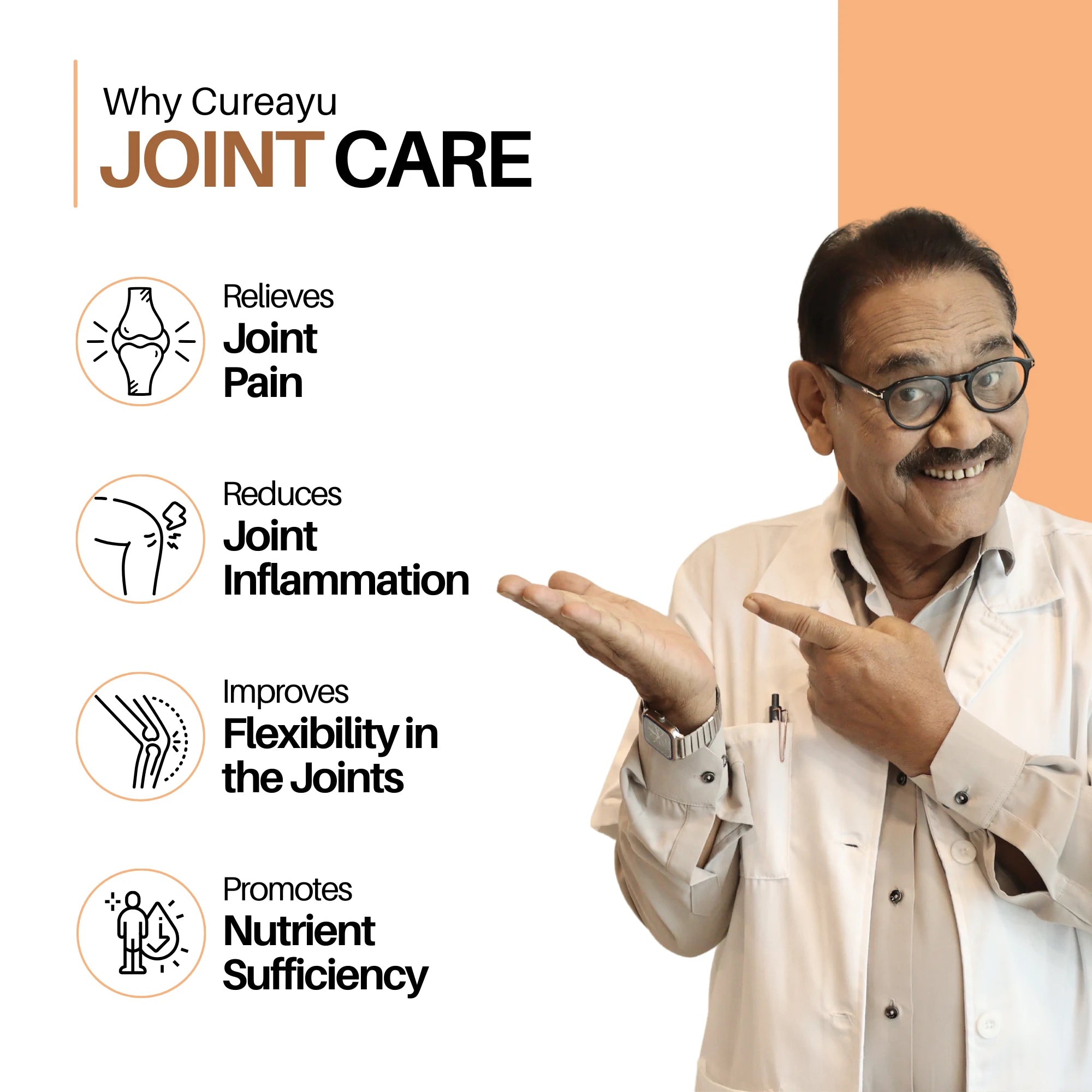 Joint Care | Joint Pain Capsule | For Joint Pain Relief |  Reduces Joint Inflammation & Stiffness