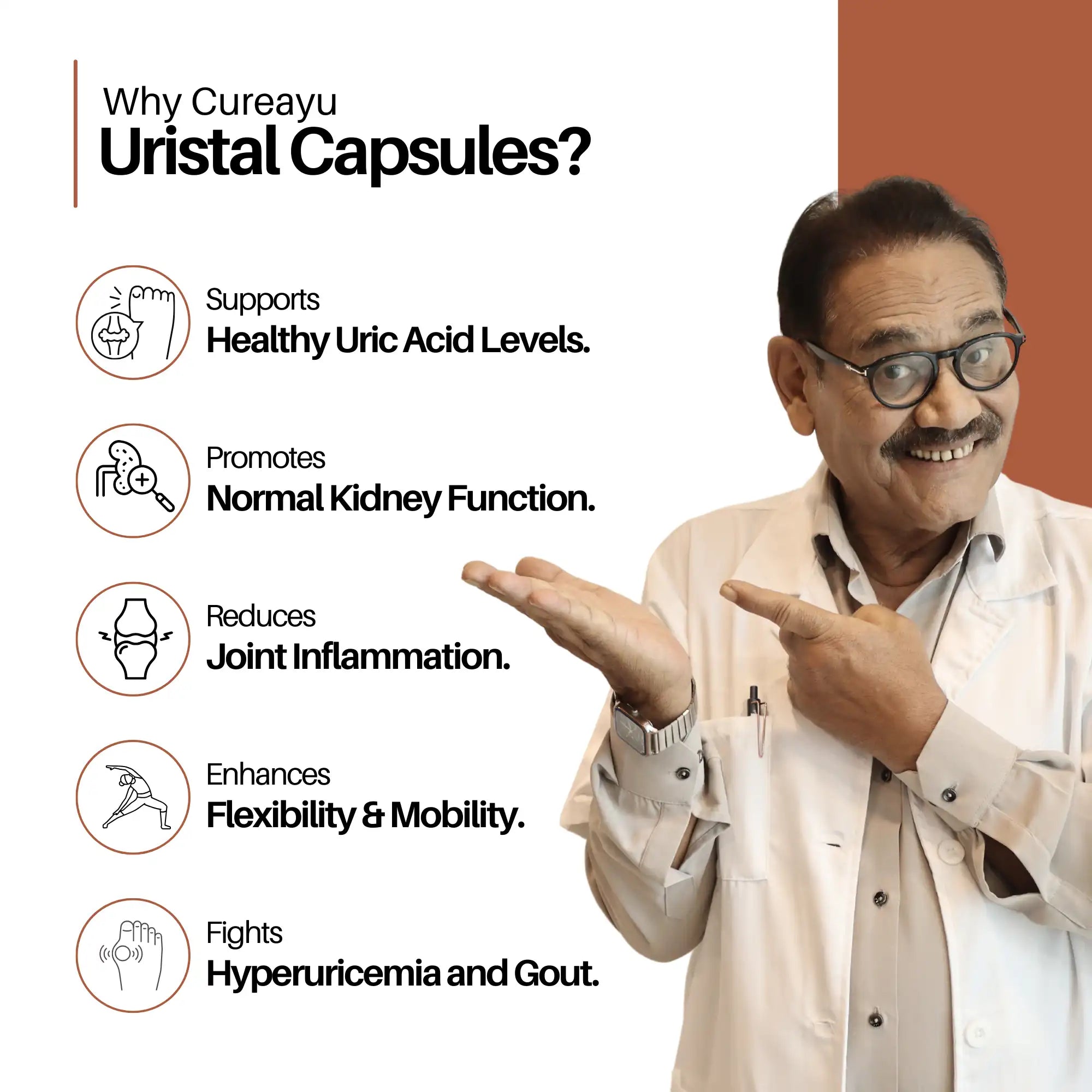 Uristal™ Capsules | Uric Acid Capsule | Maintain Uric Acid Level And Healthy Kidney Function