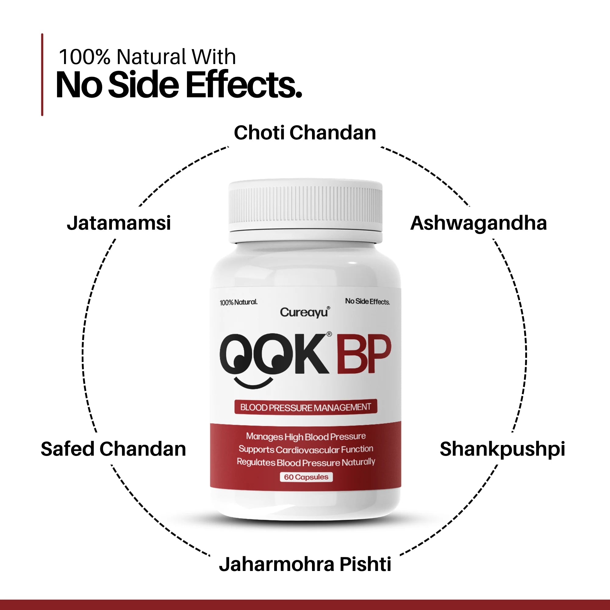 OOK® BP Capsules | Ayurvedic Support for Healthy Blood Circulation & Blood Pressure Levels
