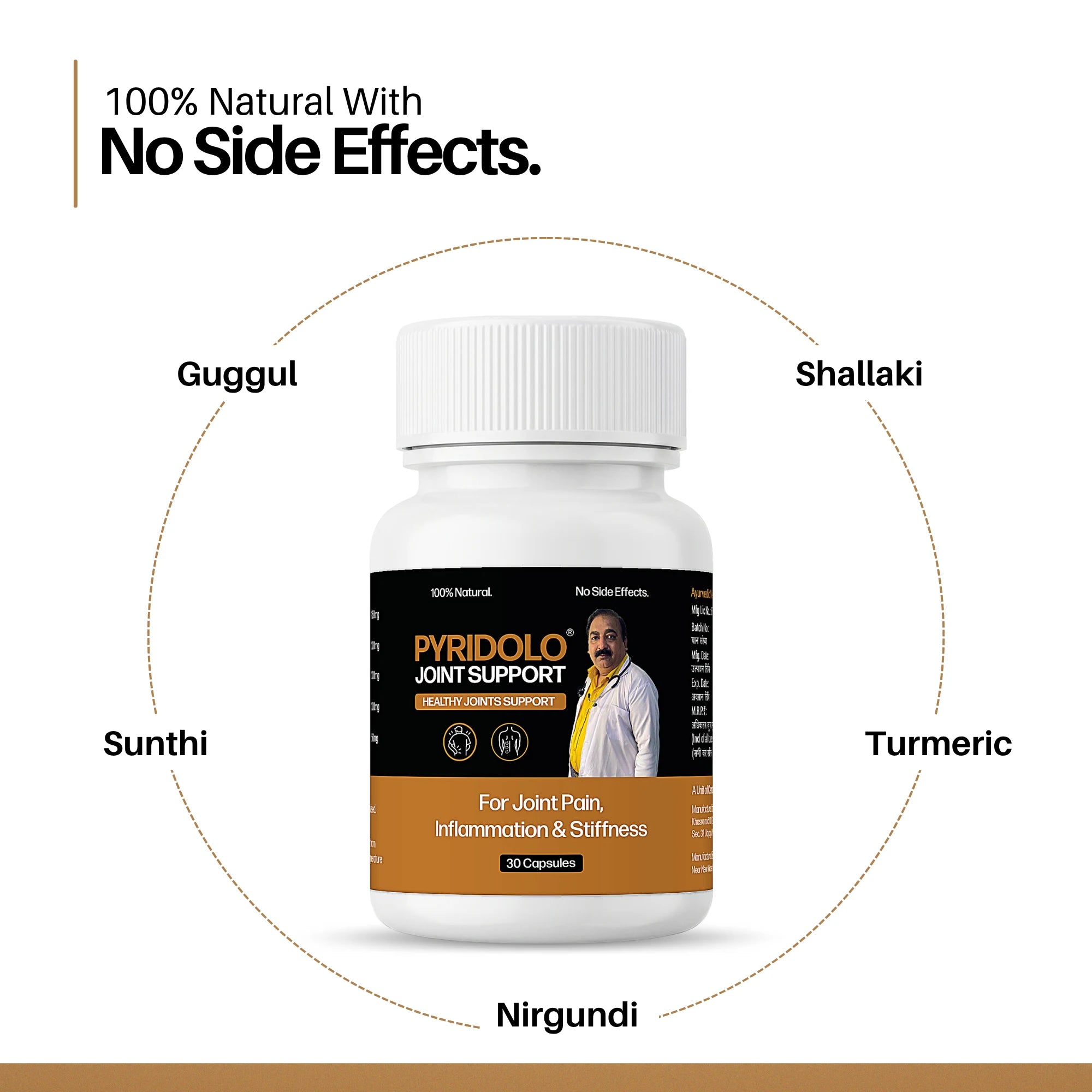 Pyridolo Joint Support | For Joint Pain Relief | Reduces Joint Inflammation & Stiffness
