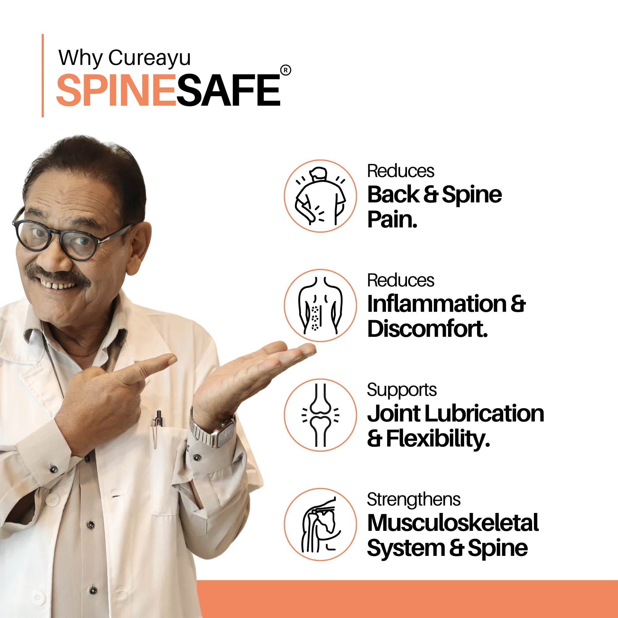 SpineSafe® | For Back & Spine Pain Relief & Long-Term Spine Health