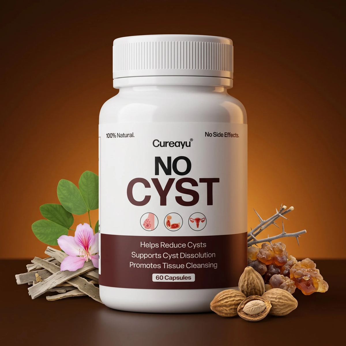 No Cyst Capsules | Ayurvedic Support for Cyst Care & Tissue Health