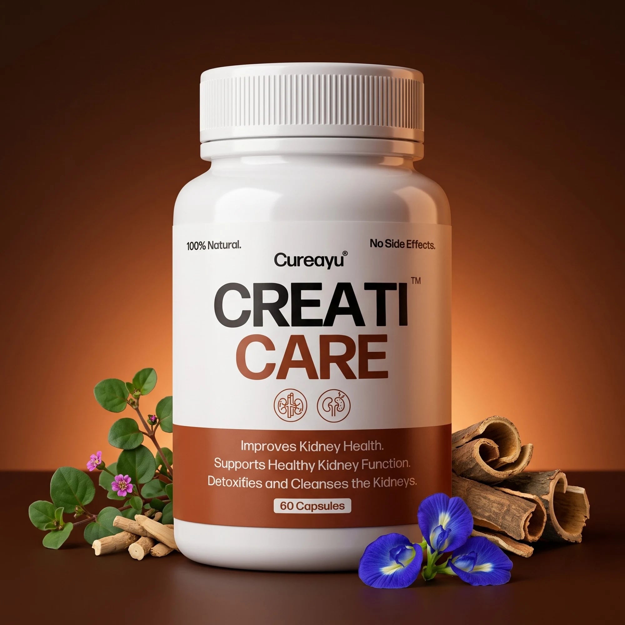 CreatiCare™ | Creatinine Capsules | For Healthy Creatinine Levels, Kidney Support & Detox