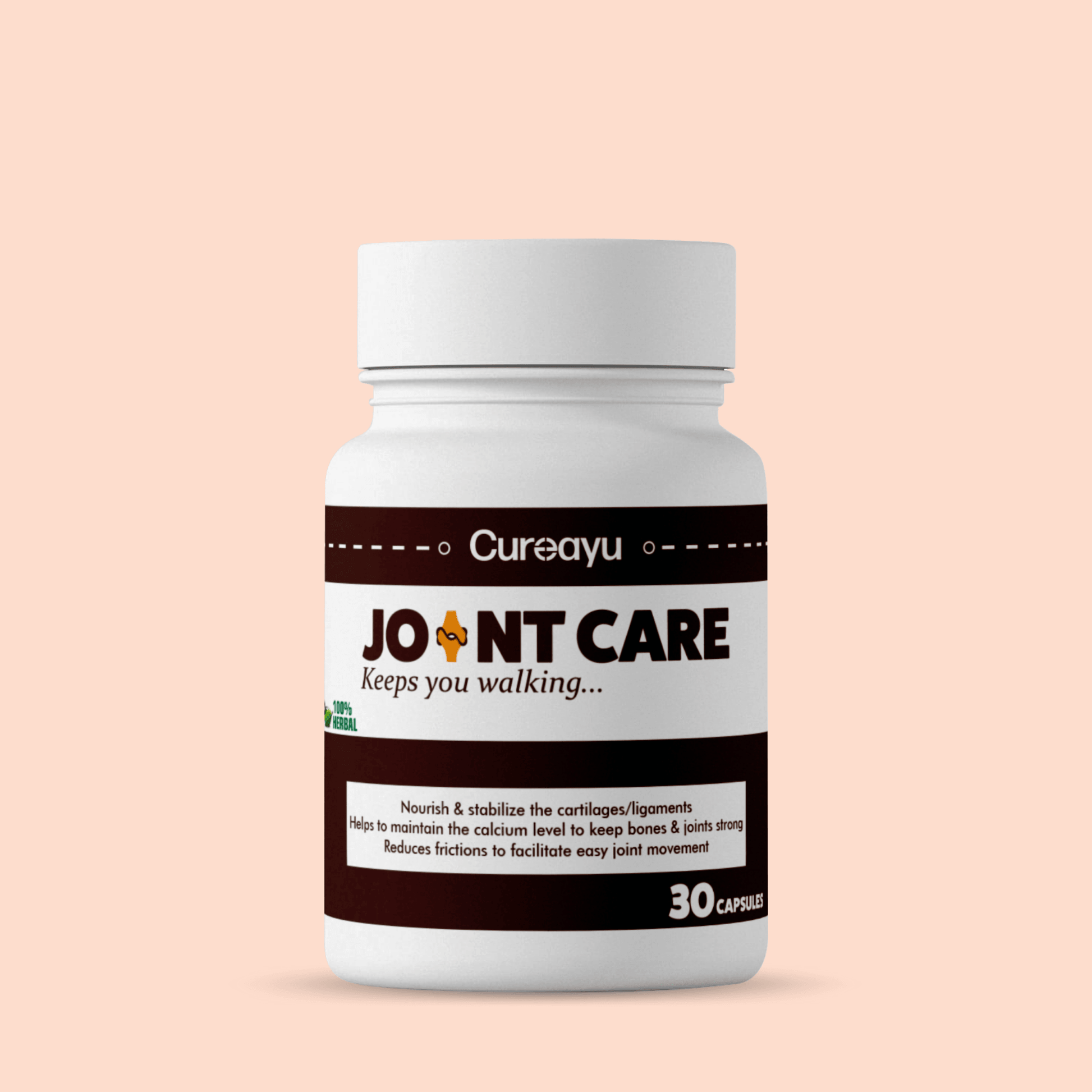 Joint Care Ayurvedic Capsules | For Stronger Bones and Joints - Cureayu