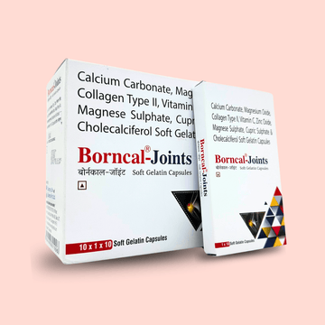 Borncal-Joints Soft Gelatin Capsules | Joint Health Support - Cureayu