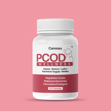 Cureayu PCOD Wellness | Helps Regulate Cycles & Dissolves Cysts in Ovaries