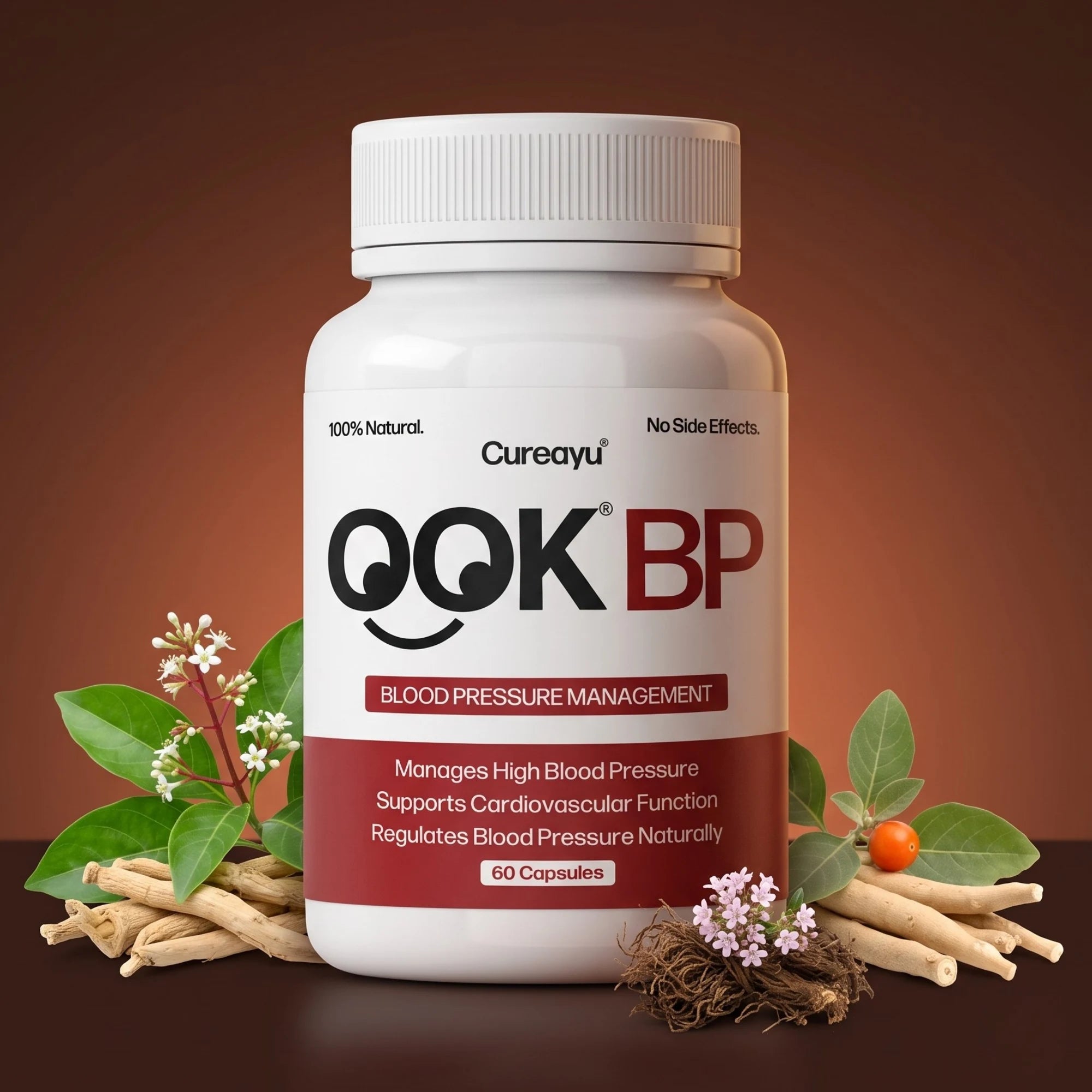 OOK® BP Capsules | Ayurvedic Support for Healthy Blood Circulation & Blood Pressure Levels