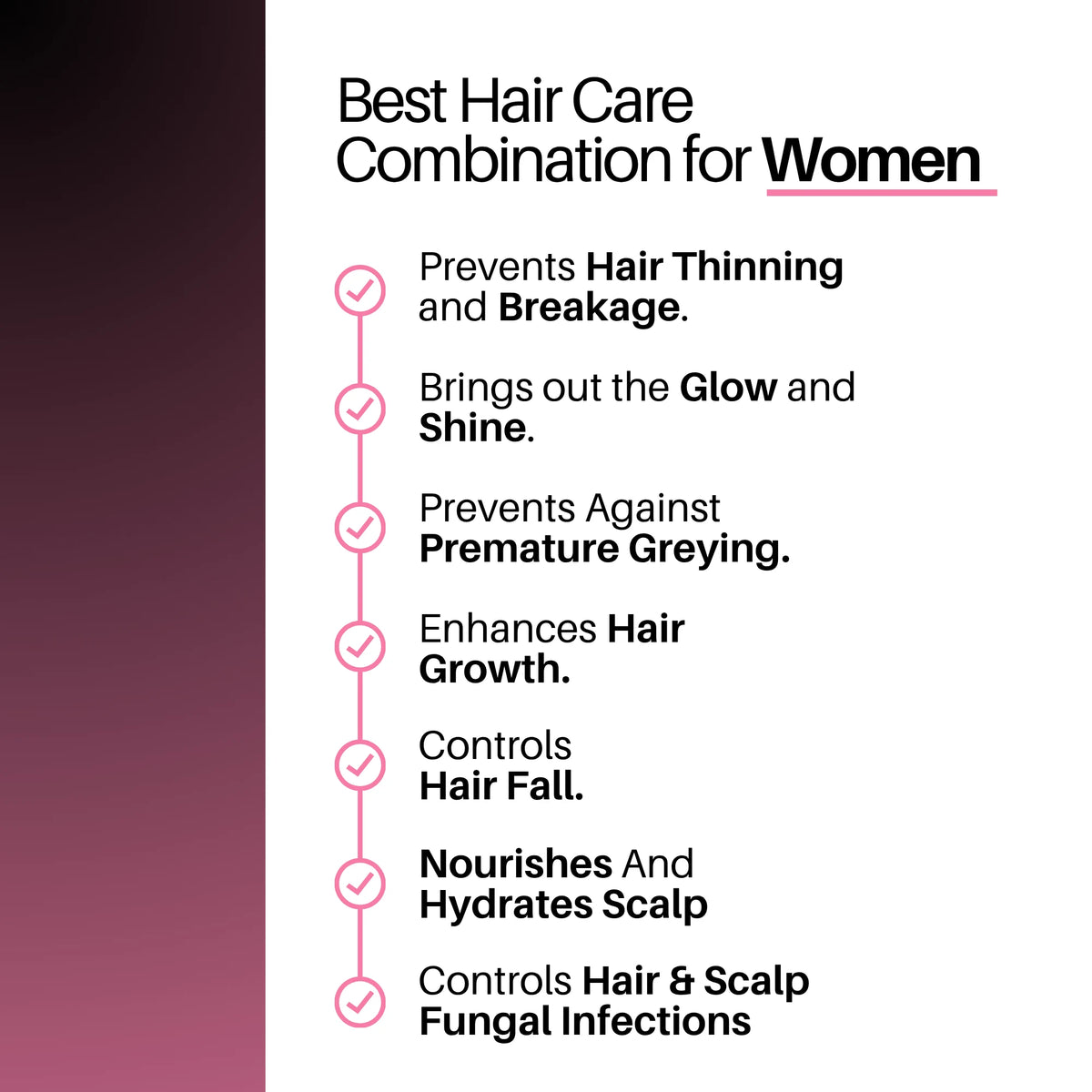 Hair2Glow Hair Care Combo For Eve | Complete Solution for Healthy Scalp and Hair