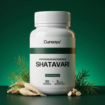 Shatavari Capsules | Ayurvedic Support for Fertility, Vitality & Immunity | Boosts Stamina