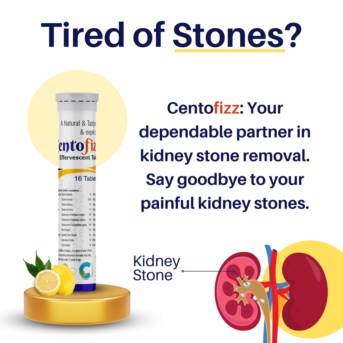kidney stone tablets
