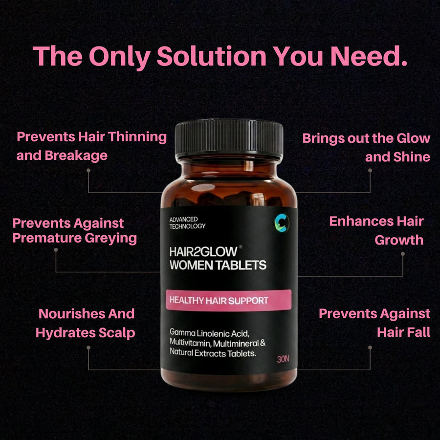 Hair2Glow® Women Hair Tablets