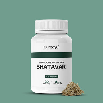 Shatavari Capsules | Ayurvedic Support for Fertility, Vitality & Immunity | Boosts Stamina