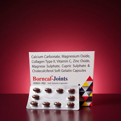 Borncal®-Joints Softgel Capsules | For Joint Support & Mobility