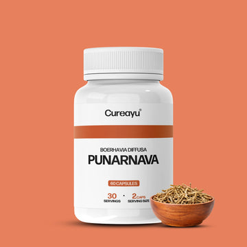 Punarnava Capsules | Ayurvedic Support for Kidney Health, Detox & Fluid Balance