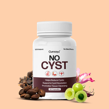 Cureayu No Cyst Capsules | Ayurvedic Support for Cyst Care & Tissue Health