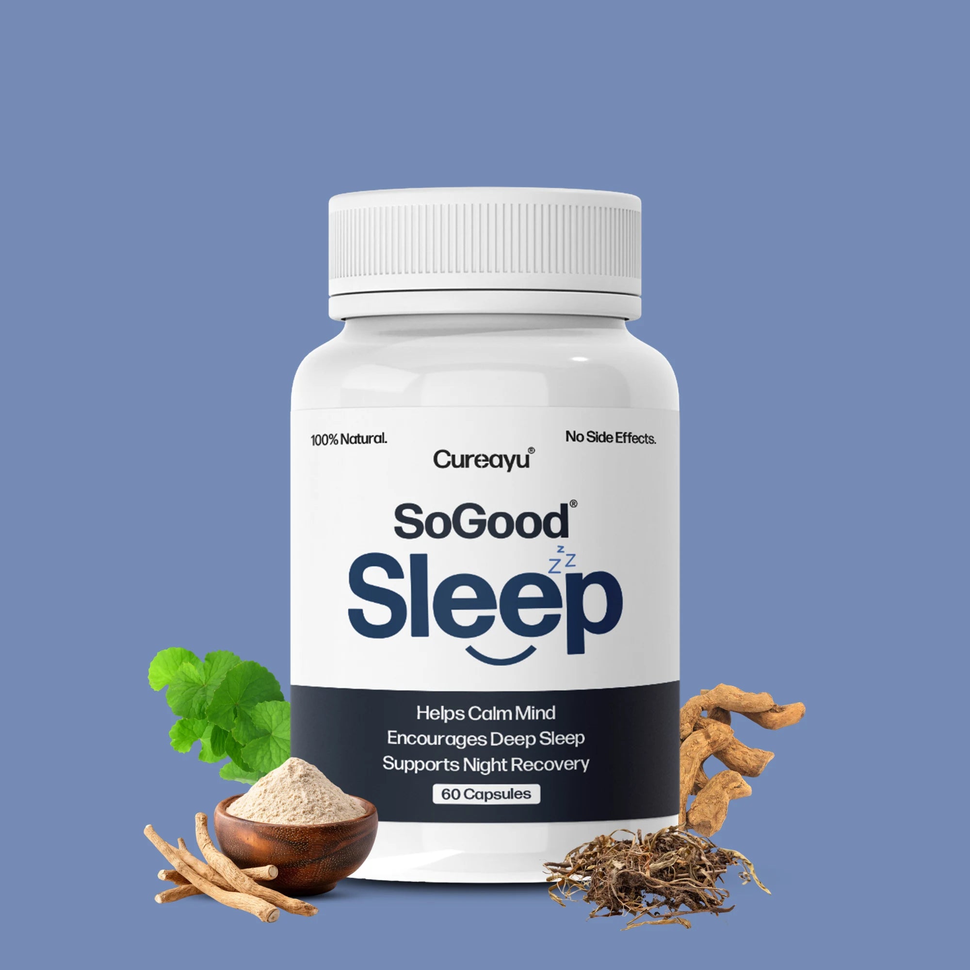 SoGood® Sleep Capsules | Ayurvedic Sleep Support | For Deep Rest & Calm Mind