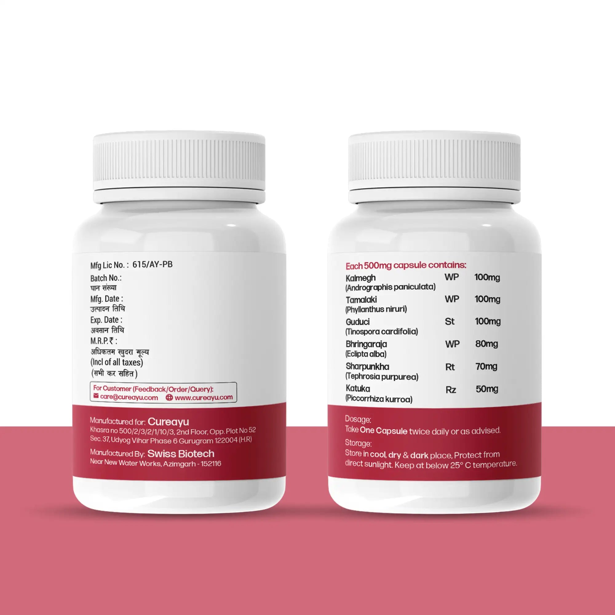 Cureayu Liver Care | For Fatty Liver & Liver Detox