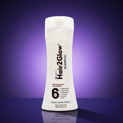 Hair2Glow® Anti Fungal Shampoo | For Itchy Scalp, Dandruff & Hair Fall