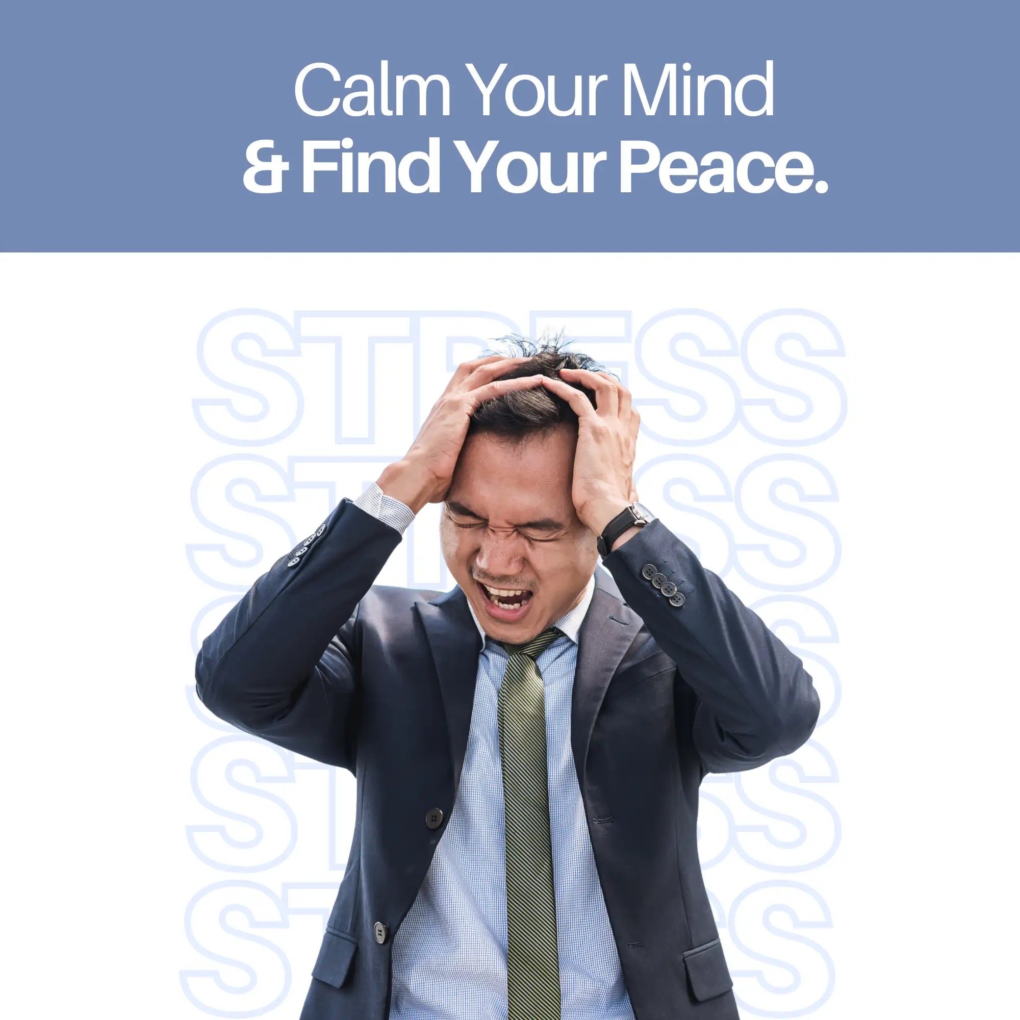 No Stress Capsules | Stress Relief Supplement | Improves Brain Function | Reduces Anxiety and Depression