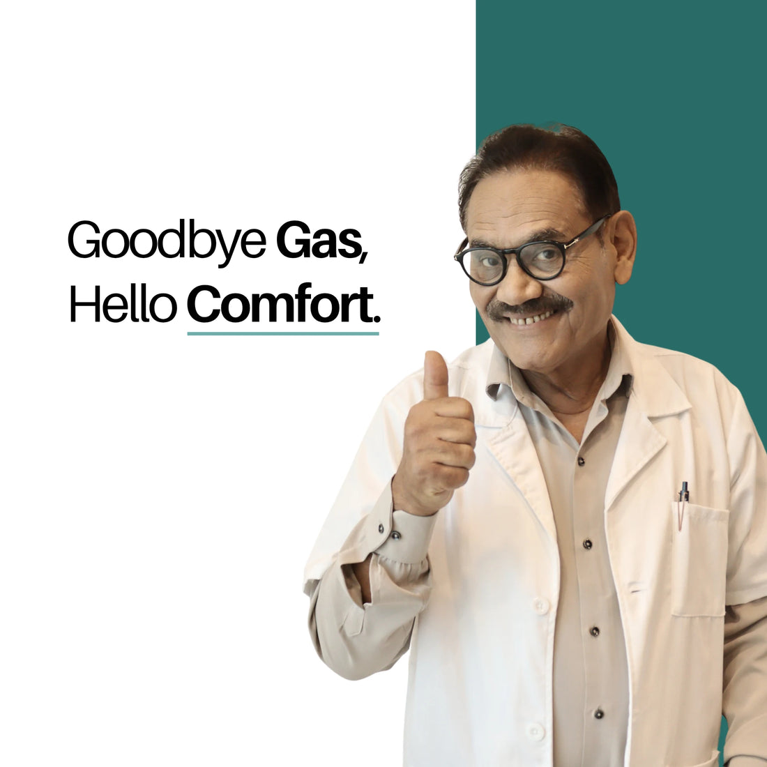 OOK® Gas Capsules | Ayurvedic Support for Gas Relief & Digestion Comfort