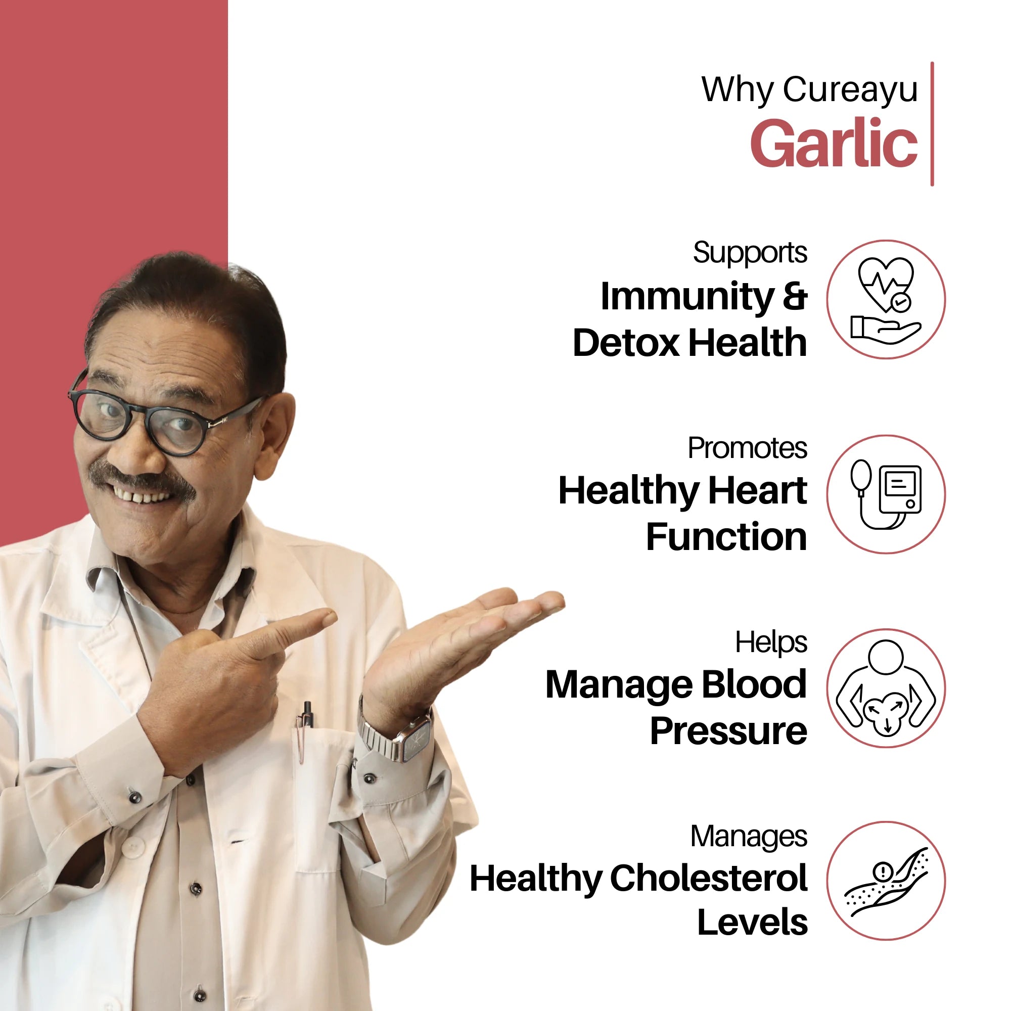 Garlic Capsules | Ayurvedic Support for Heart Health, Immunity &amp; Detox