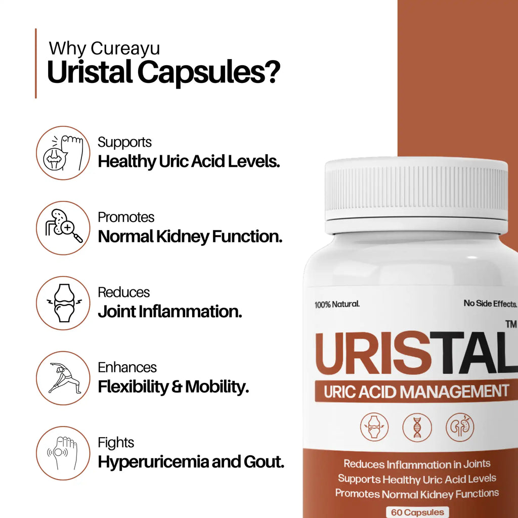Uristal™ | Uric Acid Capsule | Maintain Uric Acid Level And Healthy Kidney Function