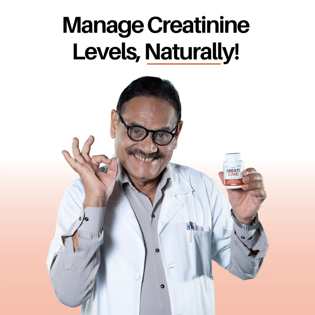 CreatiCare™ | Creatinine Capsules | For Healthy Creatinine Levels, Kidney Support & Detox
