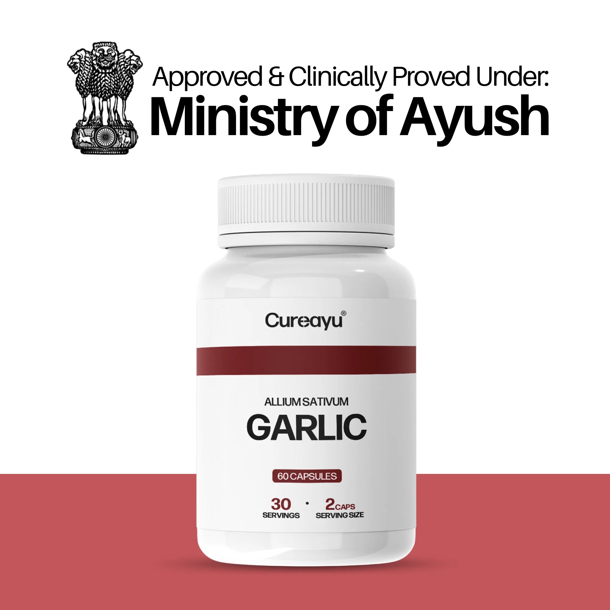 Garlic Capsules | Ayurvedic Support for Heart Health, Immunity &amp; Detox