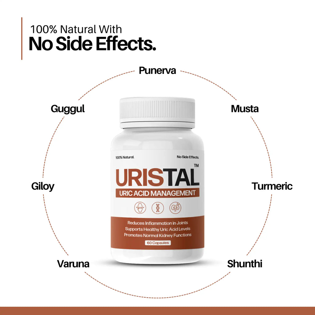 Uristal™ | Uric Acid Capsule | Maintain Uric Acid Level And Healthy Kidney Function