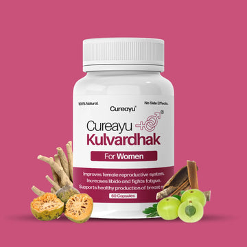Cureayu Kulvardhak® for Women | Fertility Supplements to Support Hormonal Balance & Reproductive Health