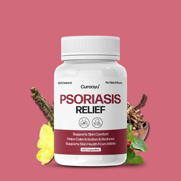 Psoriasis Relief Capsules | Ayurvedic Medicine for Skin Health Management | For Skin Comfort, Calmness & Healthy Skin Balance